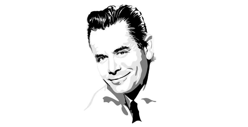 Hollywood actor Glenn Ford by Kate Westworth
